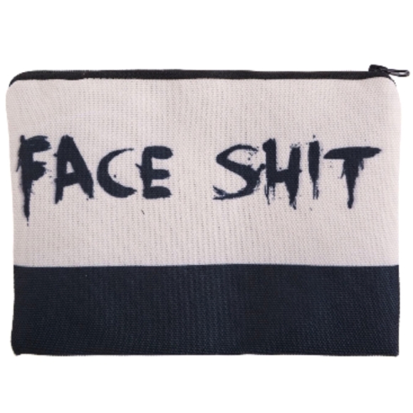 Handbags - HP!💎SALE! "Face Sh*t" Cosmetic bag